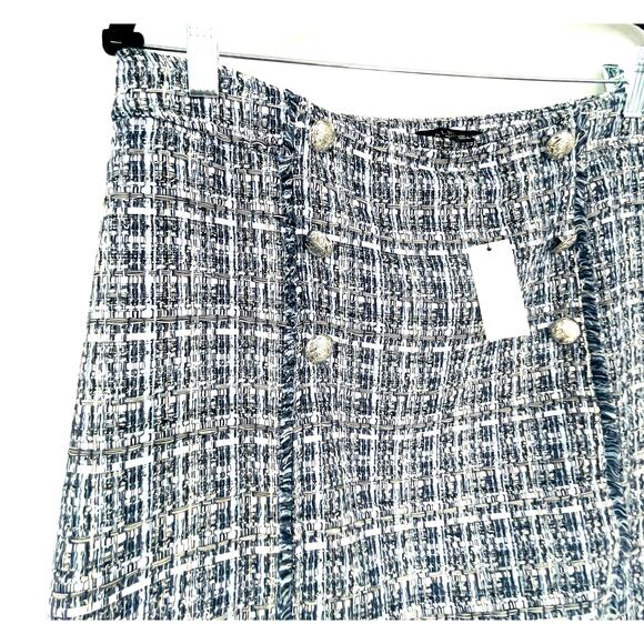 Talbots Americana Tweed A Line Skirt Size 12P NWT $109 - Picture 6 of 7